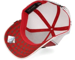 Patent Leather Golden Calf Red/White Trucker - Goorin Bros.