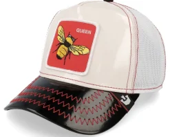 Patent Leather The Red Queen White/Black Trucker - Goorin Bros.