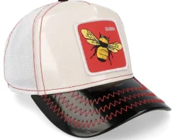 Patent Leather The Red Queen White/Black Trucker - Goorin Bros.