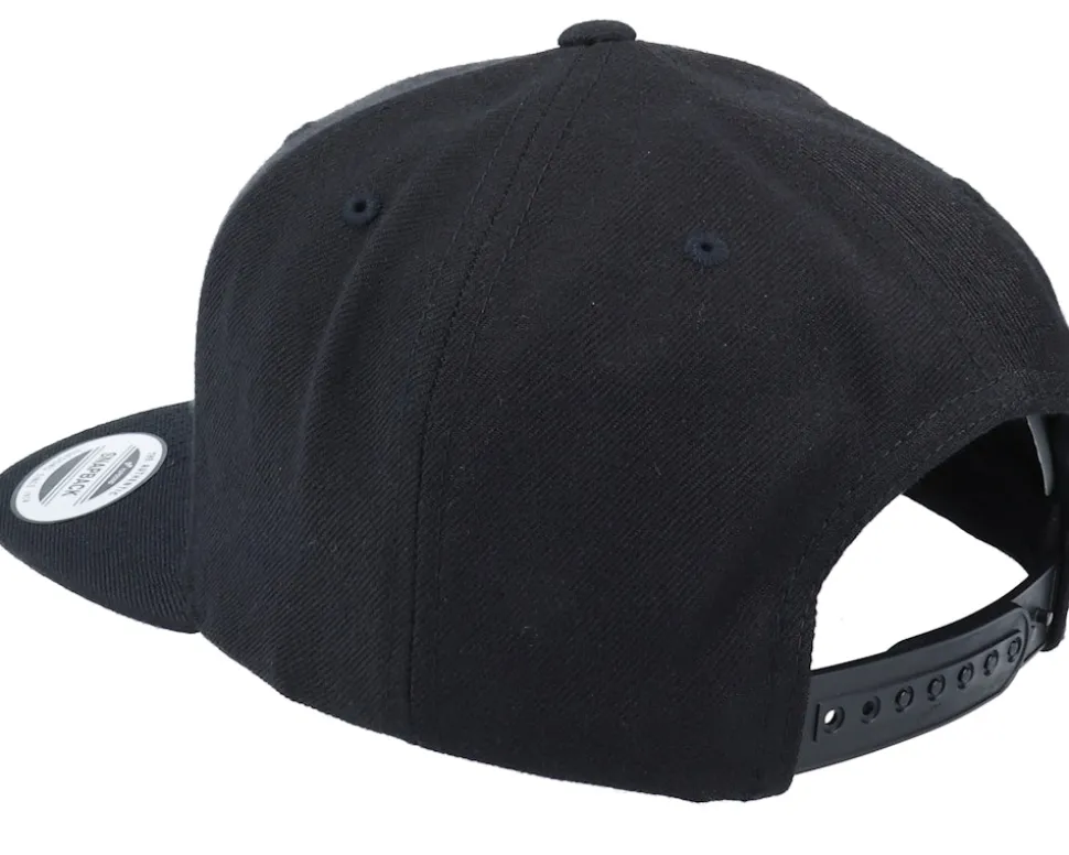 Pause Square Cork Patch Black Snapback - Fair