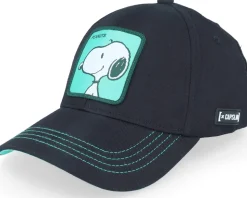 Peanuts Snoopy Black Nu1 Adjustable - Capslab