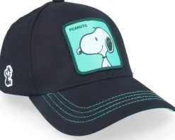 Peanuts Snoopy Black Nu1 Adjustable - Capslab