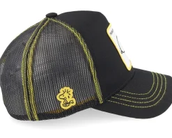 Peanuts Snoopy Black Trucker - Capslab