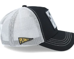 Peanuts Snoopy Black/Grey Trucker - Capslab
