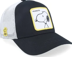 Peanuts Snoopy Black/White Trucker - Capslab