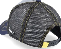 Peanuts Snoopy Grey/Black/Navy Trucker - Capslab