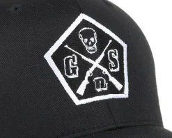 Pentagon Black Flexfit - GUNS n SKULLS