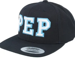 Pep 3d Logo Black Snapback - Iconic