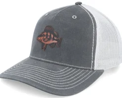 Perch Figure 112fpr Navy/Orange/Dark Orange Rope A-Frame Trucker - Skillfish