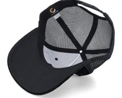 Perch Fishing Velvet Black Trucker - Skillfish