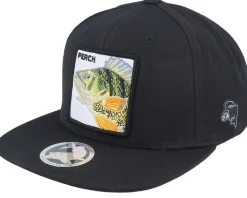 Perch Pro Fishing Black Snapback - Skillfish