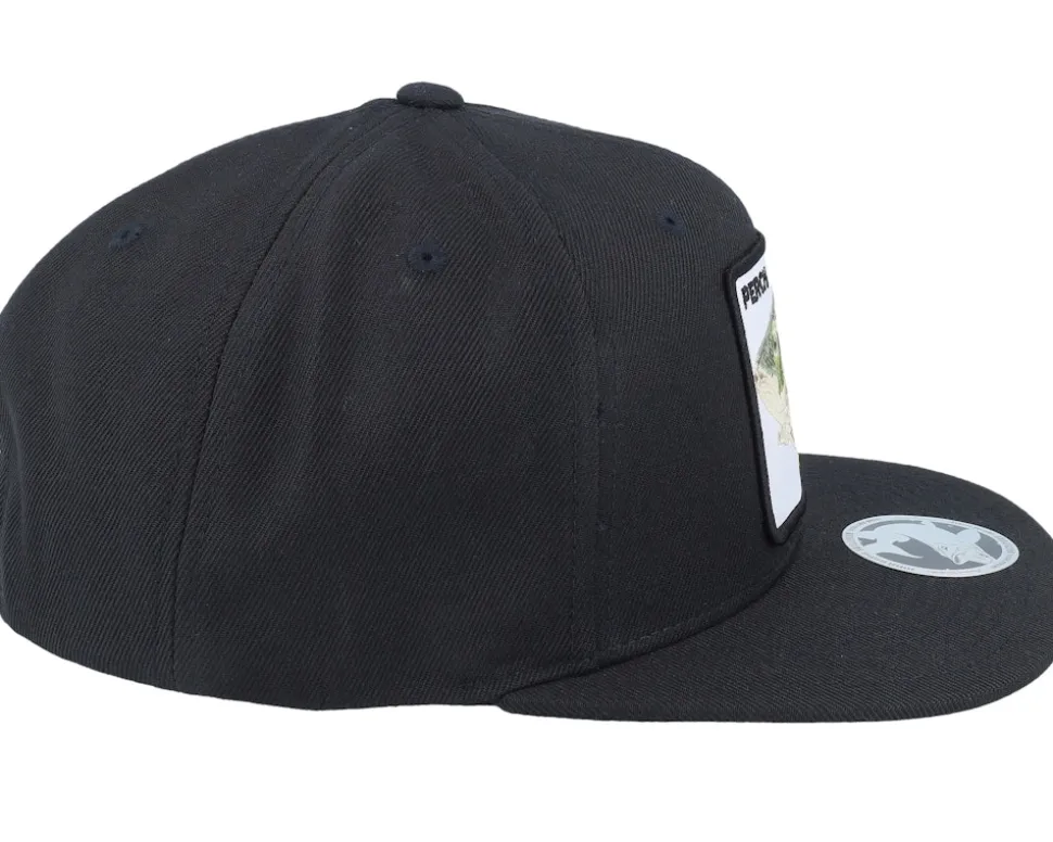 Perch Pro Fishing Black Snapback - Skillfish