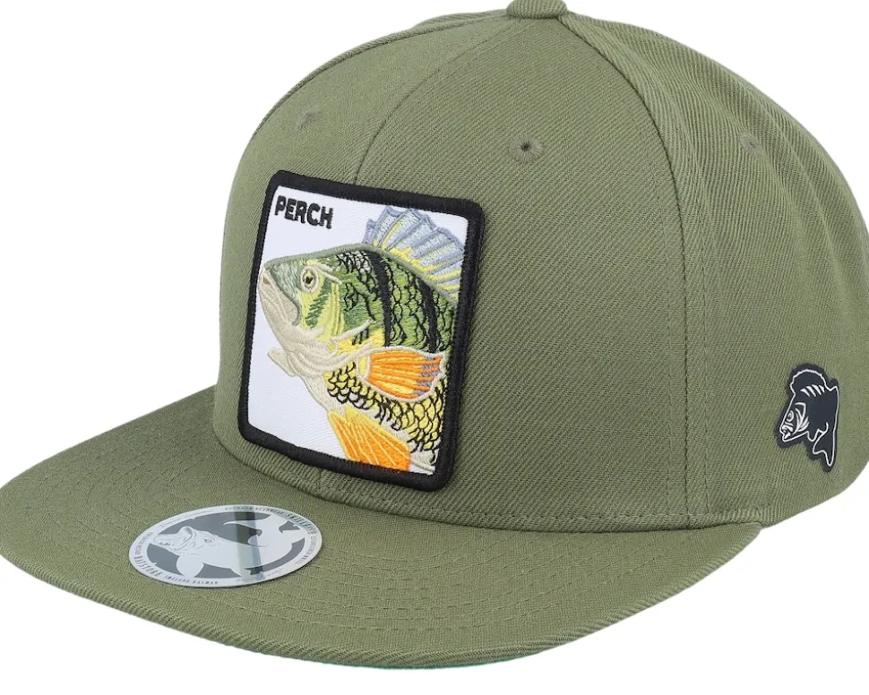 Perch Pro Fishing Black Snapback - Skillfish
