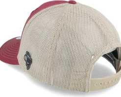 Perch Pro Fishing 112fp Split Cardinal/Tan Trucker - Skillfish