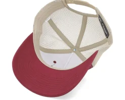 Perch Pro Fishing 112fp Split Cardinal/Tan Trucker - Skillfish