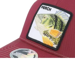Perch Pro Fishing 112fp Split Cardinal/Tan Trucker - Skillfish