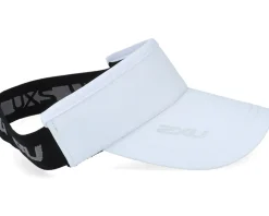 Performance White/White Visor - 2XU