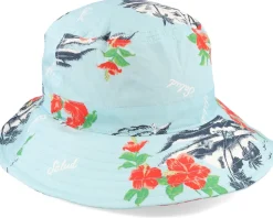 Petra Packable Hat Canal Blue Bucket - Brixton