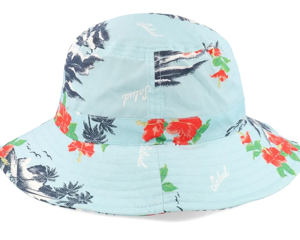 Petra Packable Hat Canal Blue Bucket - Brixton