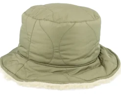 Petra Reversible Military Olive/Dove Sherpa Bucket - Brixton