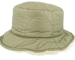 Petra Reversible Military Olive/Dove Sherpa Bucket - Brixton