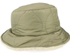 Petra Reversible Military Olive/Dove Sherpa Bucket - Brixton