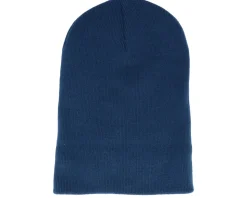 Petrol Long Blank Beanie - Beechfield