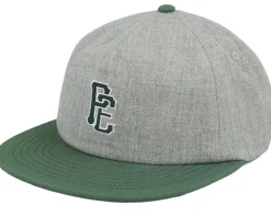 Pexe Lodge Grey Heather/Green Snapback - Element
