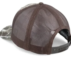 112pfp Realtree Edge/Brown A-Frame Trucker - Richardson