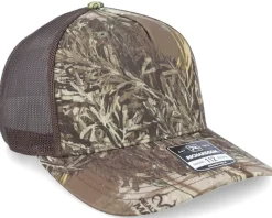 112pfp Realtree Max-1 Xt/Brown A-Frame Trucker - Richardson