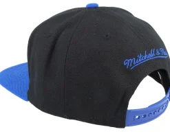 Philadelphia 76ers 8 Bit Xl Black/Royal Snapback - Mitchell & Ness