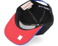 Philadelphia 76ers 8 Bit Xl Black/Royal Snapback - Mitchell & Ness