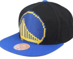 Philadelphia 76ers 8 Bit Xl Black/Royal Snapback - Mitchell & Ness