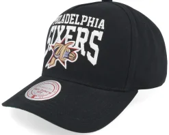Philadelphia 76ers Big Time Pro Black A-frame Adjustable - Mitchell & Ness