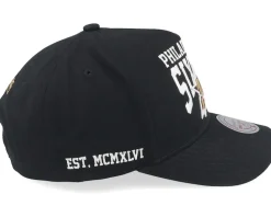 Philadelphia 76ers Big Time Pro Black A-frame Adjustable - Mitchell & Ness
