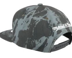 Philadelphia 76ers Down For All Black Snapback - Mitchell & Ness