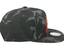 Philadelphia 76ers Down For All Black Snapback - Mitchell & Ness