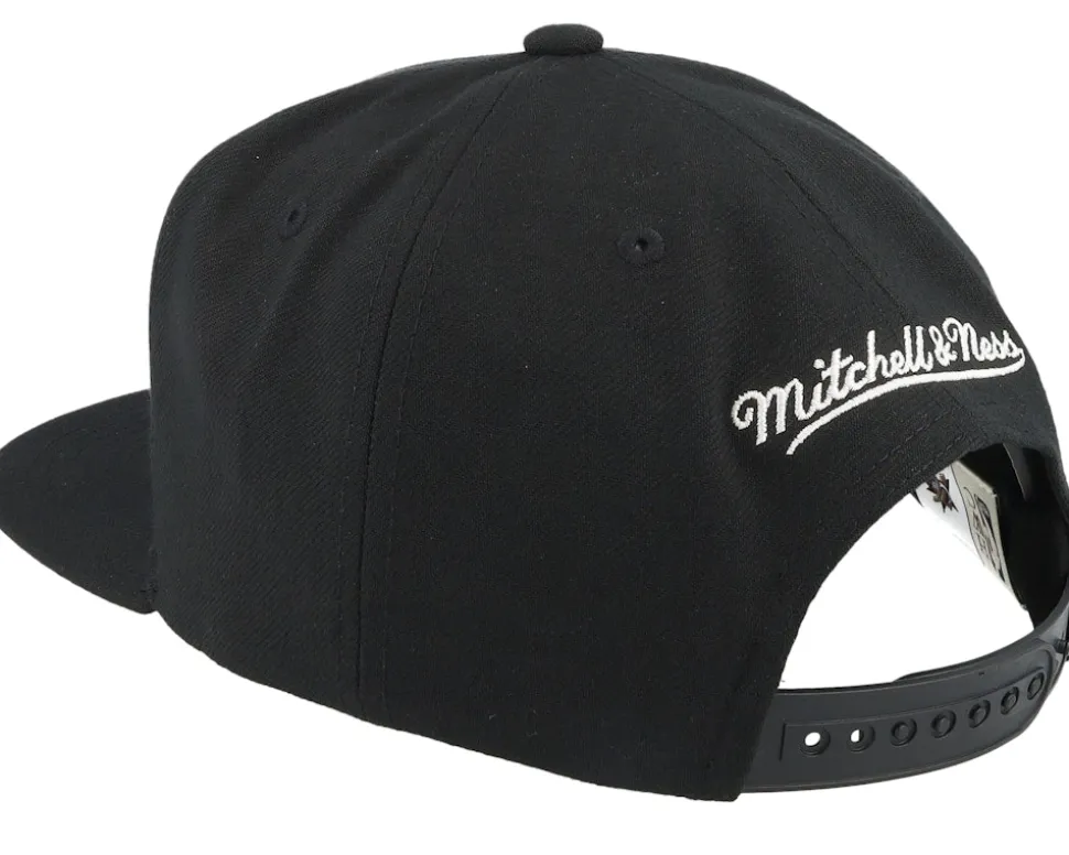 Philadelphia 76ers Neon Tropical Hwc Black Snapback - Mitchell & Ness