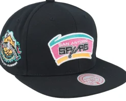 Philadelphia 76ers Neon Tropical Hwc Black Snapback - Mitchell & Ness