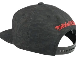 Philadelphia 76ers Team Digi Camo Black Snapback - Mitchell & Ness