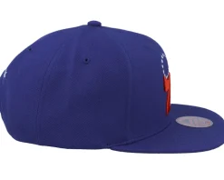 Philadelphia 76ers Team Ground 2.0 Blue Snapback - Mitchell & Ness