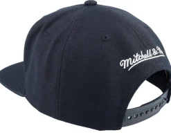 Philadelphia 76ers Team Ground 2.0 Black Snapback - Mitchell & Ness