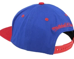 Philadelphia 76ers Varsity Letter Blue Snapback - Mitchell & Ness