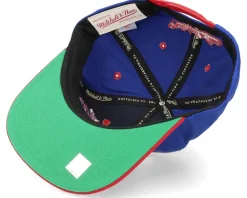 Philadelphia 76ers Varsity Letter Blue Snapback - Mitchell & Ness