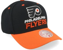 Philadelphia Flyers All In 2.0 Pro Black/Orange Adjustable - Mitchell & Ness