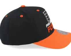 Philadelphia Flyers All In 2.0 Pro Black/Orange Adjustable - Mitchell & Ness