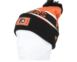 Philadelphia Flyers Authentic Pro Game&Train Black/Dk Orange Pom - Fanatics
