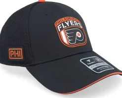Philadelphia Flyers Authentic Pro Draft Black/Dark Orange Trucker - Fanatics
