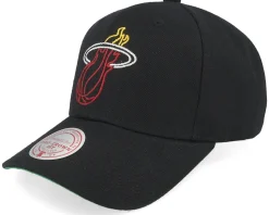 Philadelphia Flyers Neon Logo Pro Black Adjustable - Mitchell & Ness