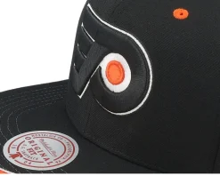 Philadelphia Flyers Rising Tide Cap Vintage Black Snapback - Mitchell & Ness